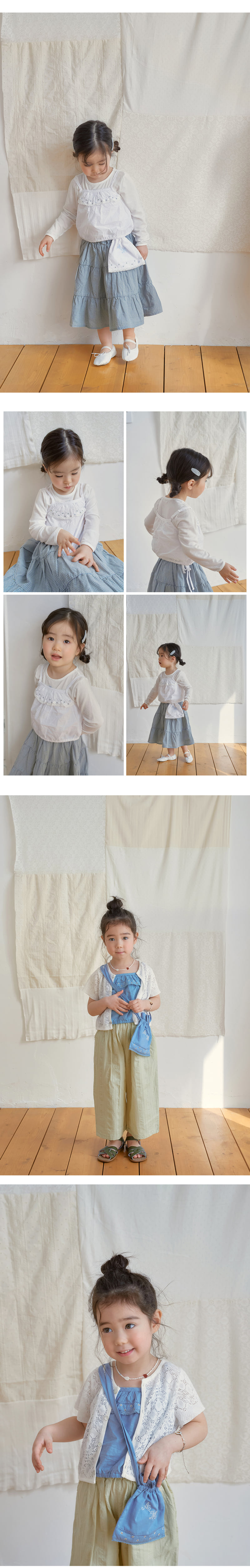 Amber - Korean Children Fashion - #prettylittlegirls - Aple Sleeveless Blouse - 4