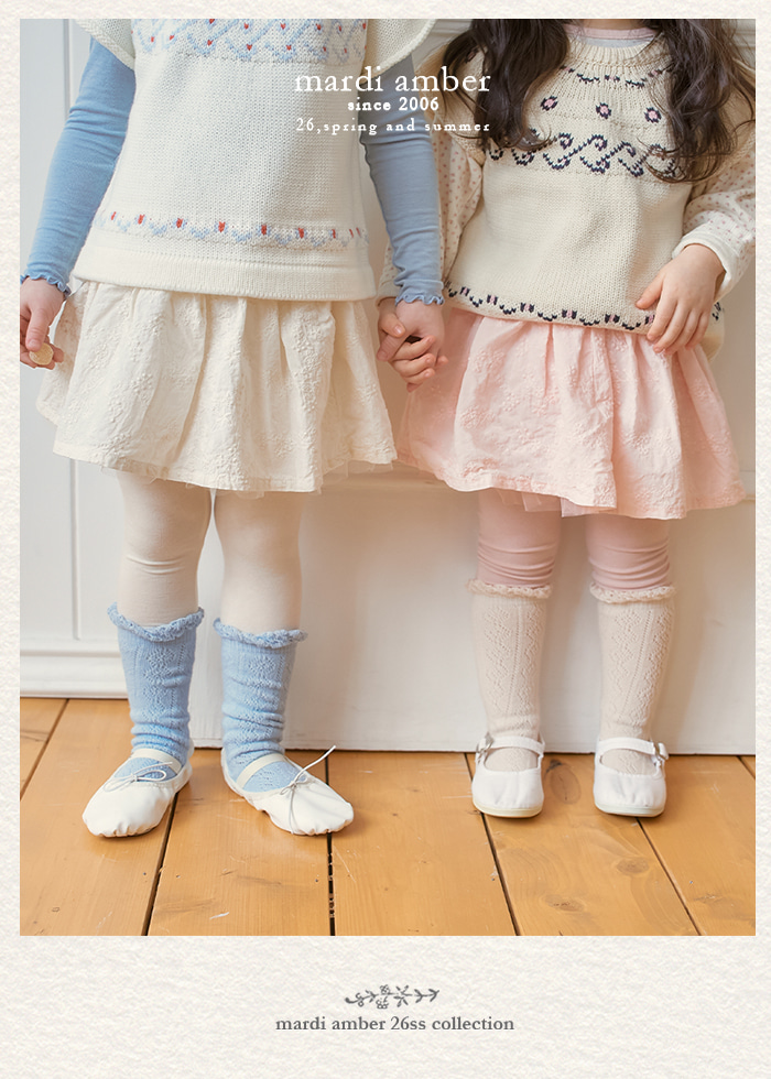 Amber - Korean Children Fashion - #childrensboutique - Tier Skirt Leggings