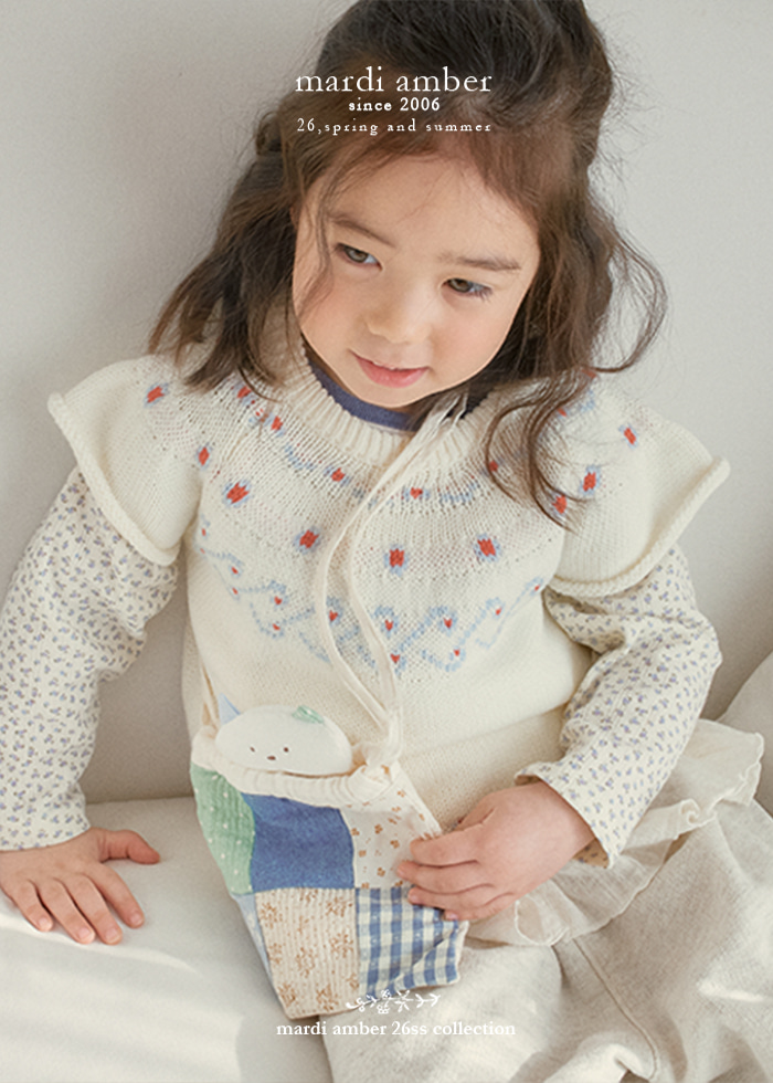 Amber - Korean Children Fashion - #discoveringself - Crema Knit Pullover