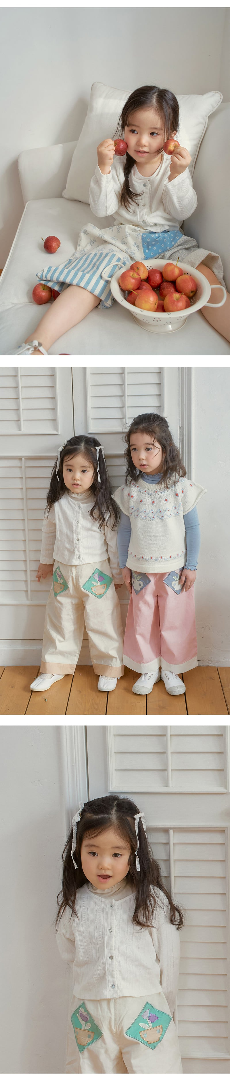 Amber - Korean Children Fashion - #designkidswear - Seiden Cardigan - 4
