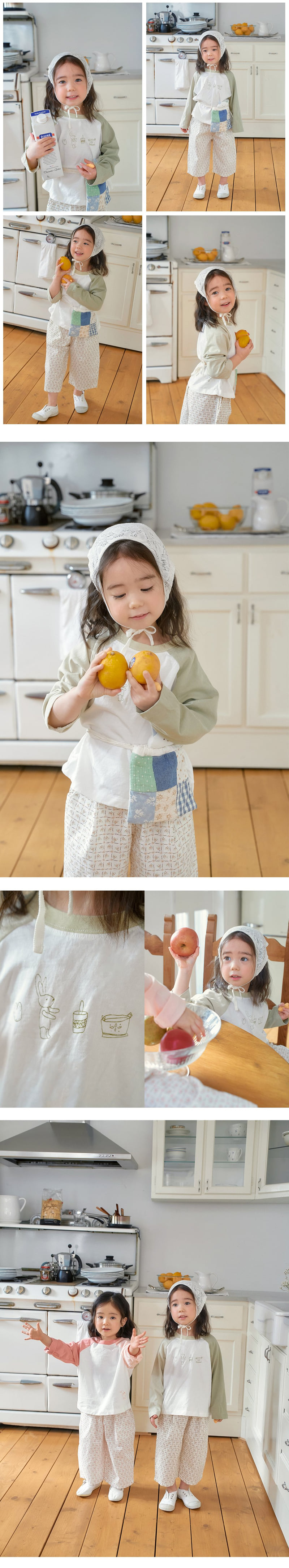 Amber - Korean Children Fashion - #discoveringself - Cooking Two-Way Tee - 3