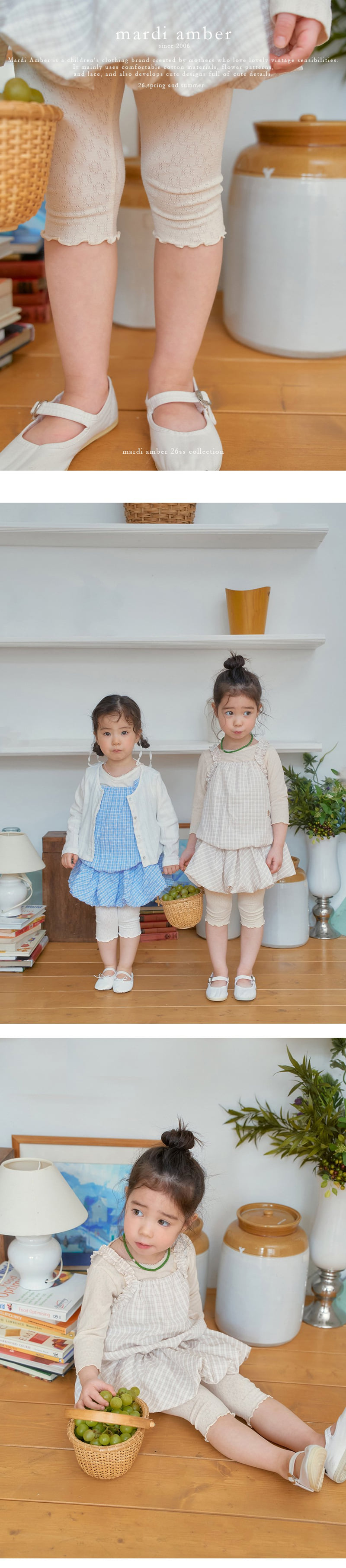 Amber - Korean Children Fashion - #kidsstore - Emily  Leggings - 2