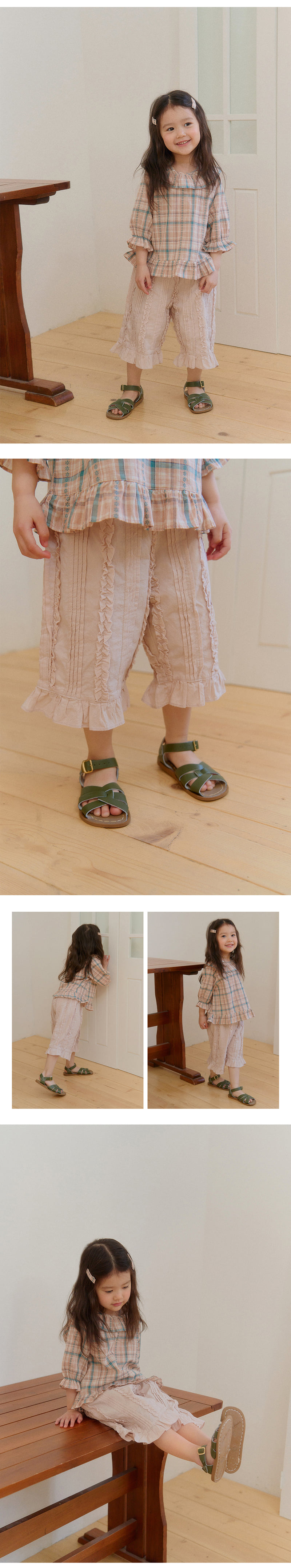 Amber - Korean Children Fashion - #kidsstore - Gloria Frill Pants - 4