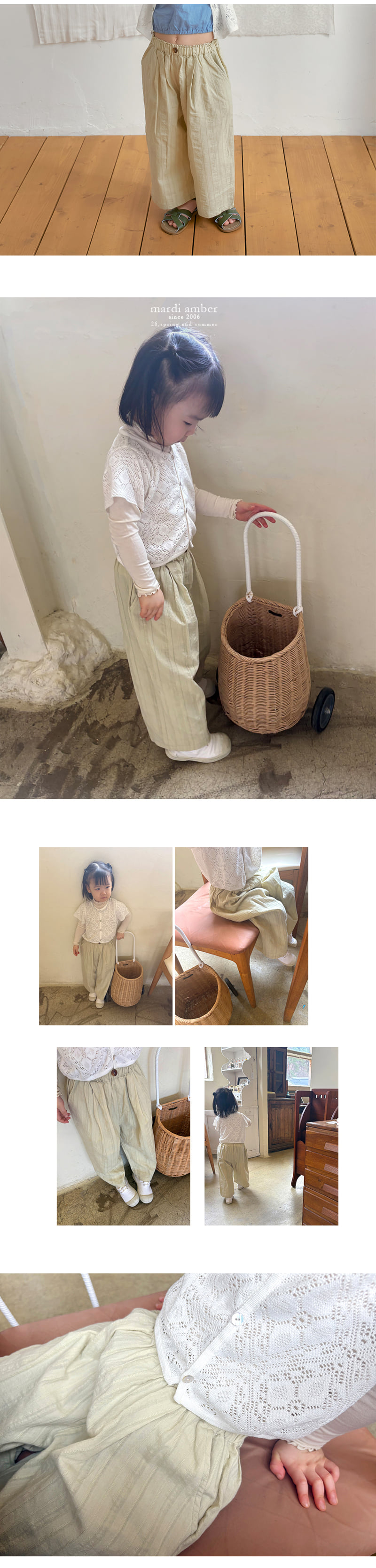 Amber - Korean Children Fashion - #magicofchildhood - Etoile Wide Pants - 3
