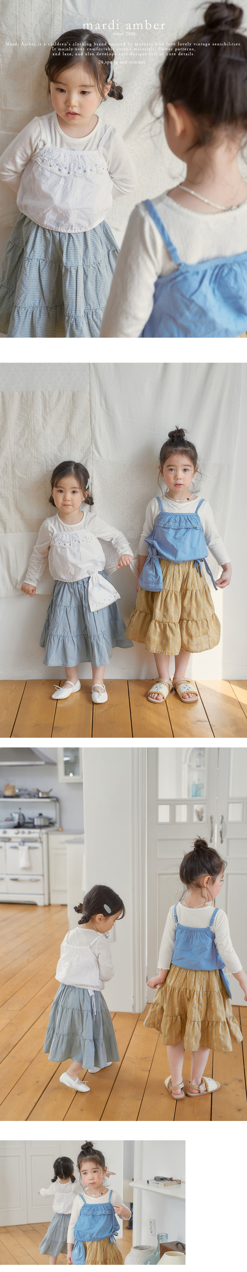 Amber - Korean Children Fashion - #minifashionista - Aple Sleeveless Blouse - 2