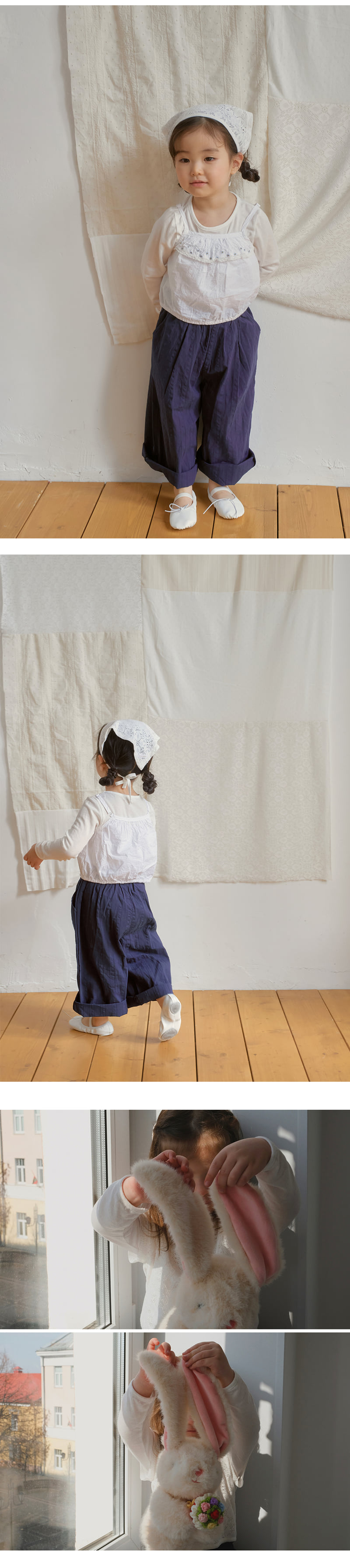 Amber - Korean Children Fashion - #prettylittlegirls - Etoile Wide Pants - 5