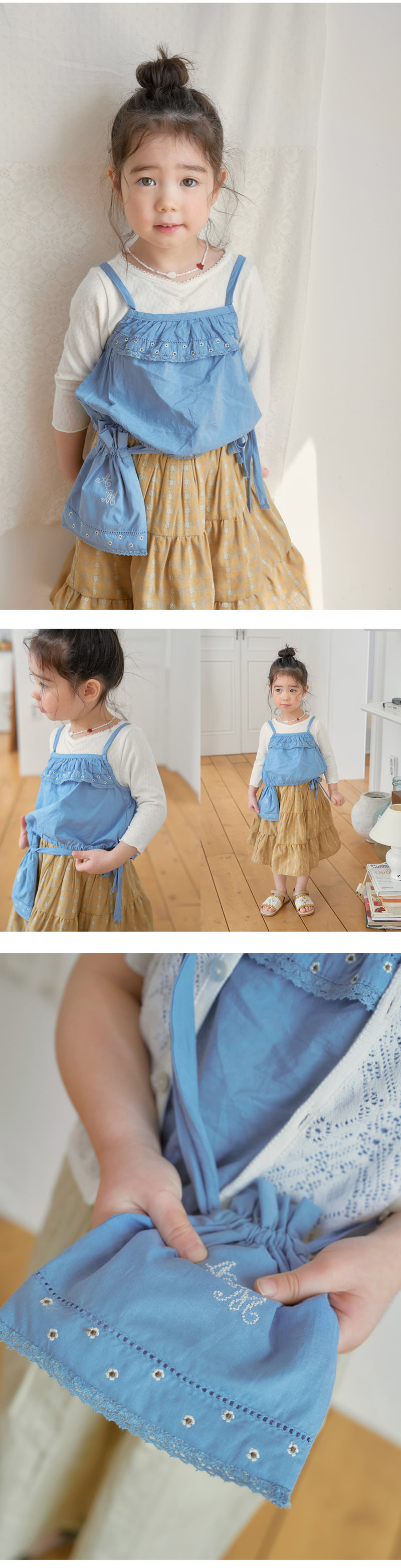 Amber - Korean Children Fashion - #minifashionista - Blooming String Bag - 4