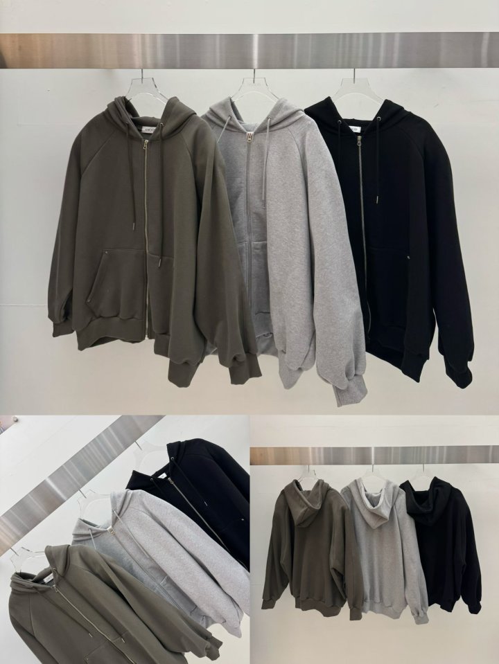 Amood - Korean Women Fashion - #restrostyle - Terry Cushion Zip-Up Set - 10