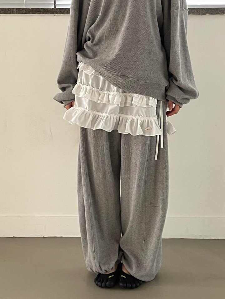 Another Avenue - Korean Women Fashion - #momslook - Crop Sweatshirt - 11