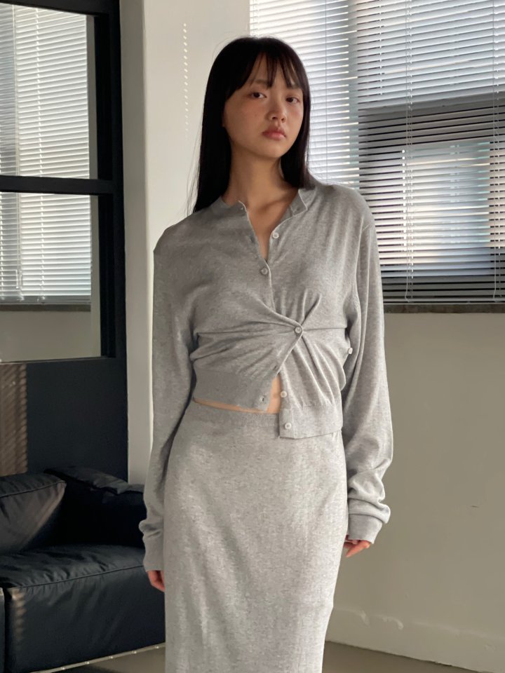 Another Avenue - Korean Women Fashion - #momslook - Days Long Knit Skirt - 9