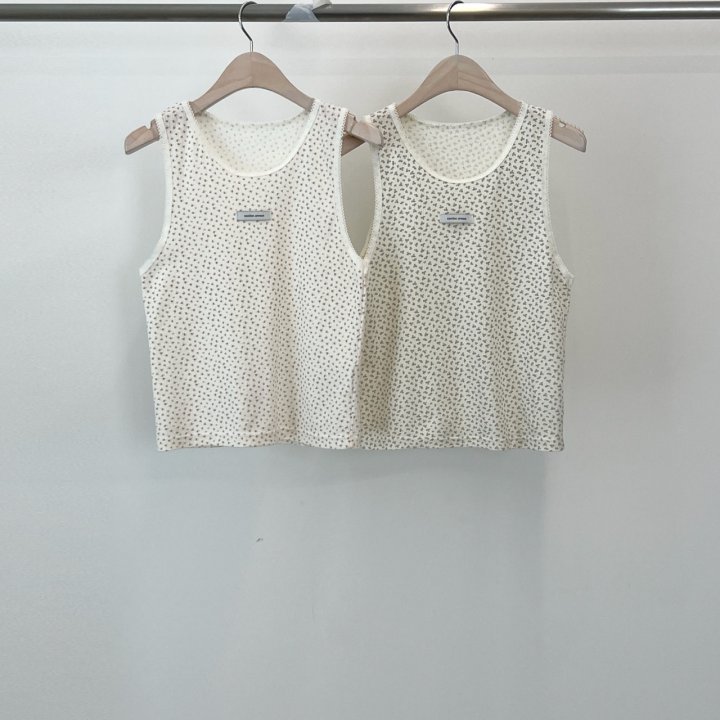 Another Avenue - Korean Women Fashion - #momslook - Eyelet Flow Sleeveless Top