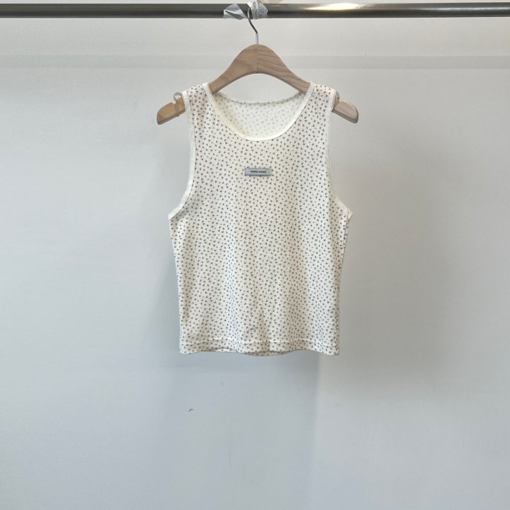 Another Avenue - Korean Women Fashion - #momslook - Eyelet Flow Sleeveless Top - 3