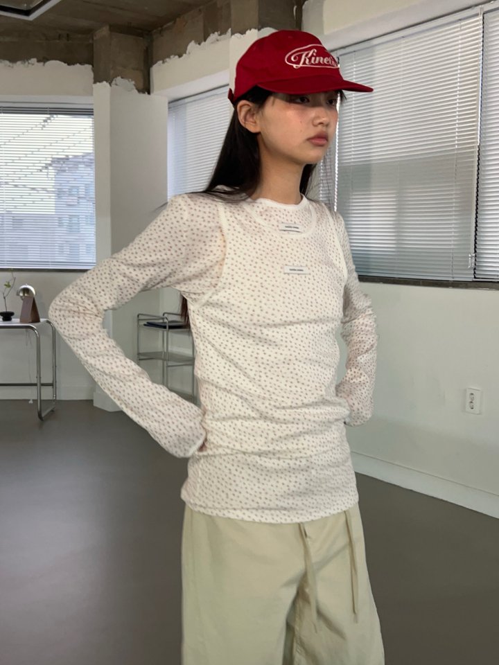 Another Avenue - Korean Women Fashion - #momslook - Eyelet Flow Tee - 6