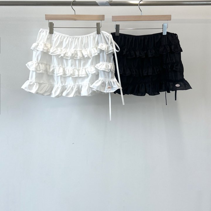 Another Avenue - Korean Women Fashion - #momslook - Cancan Wrap Skirt