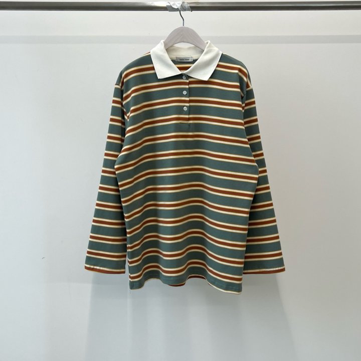 Another Avenue - Korean Women Fashion - #womensfashion - Donut Collar Tee - 4
