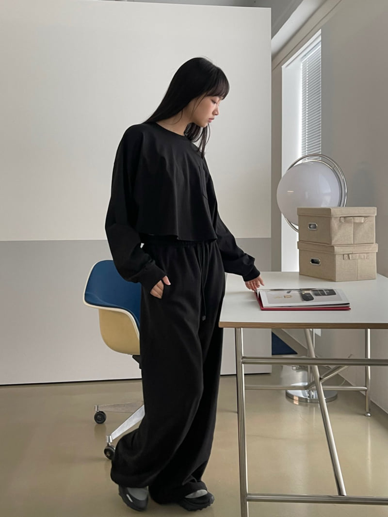 Another Avenue - Korean Women Fashion - #womensfashion - Cut Curve Pants - 4