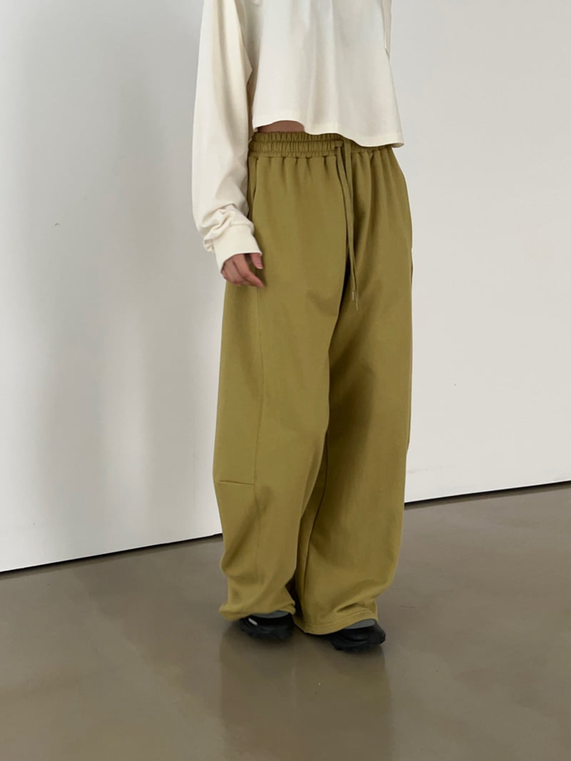 Another Avenue - Korean Women Fashion - #momslook - Cut Curve Pants - 8