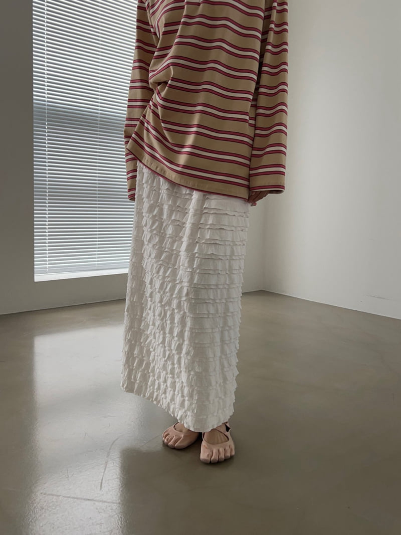 Another Avenue - Korean Women Fashion - #momslook - Span Kang Skirt - 8