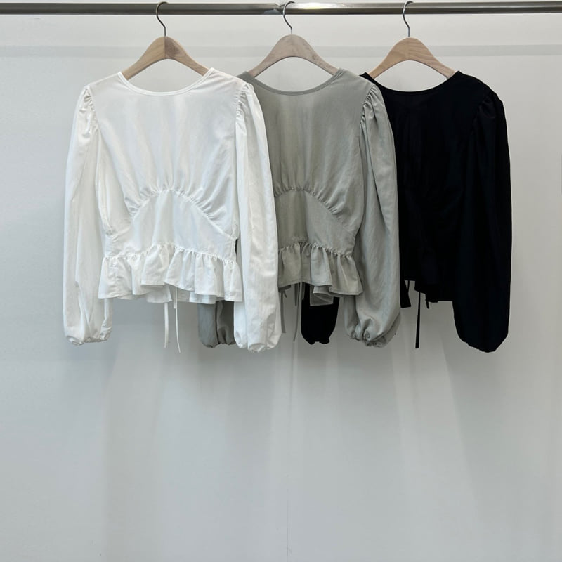 Another Avenue - Korean Women Fashion - #momslook - Cecil Back Slit Blouse
