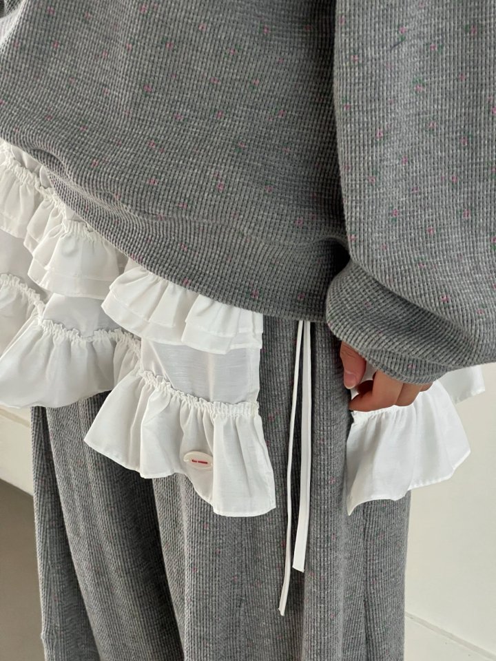 Another Avenue - Korean Women Fashion - #womensfashion - Crop Sweatshirt - 12