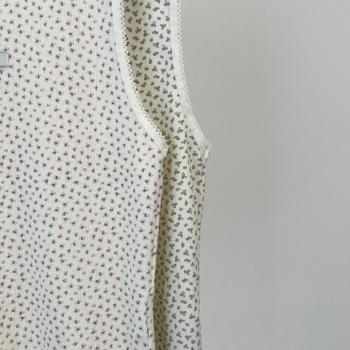 Another Avenue - Korean Women Fashion - #womensfashion - Eyelet Flow Sleeveless Top - 2