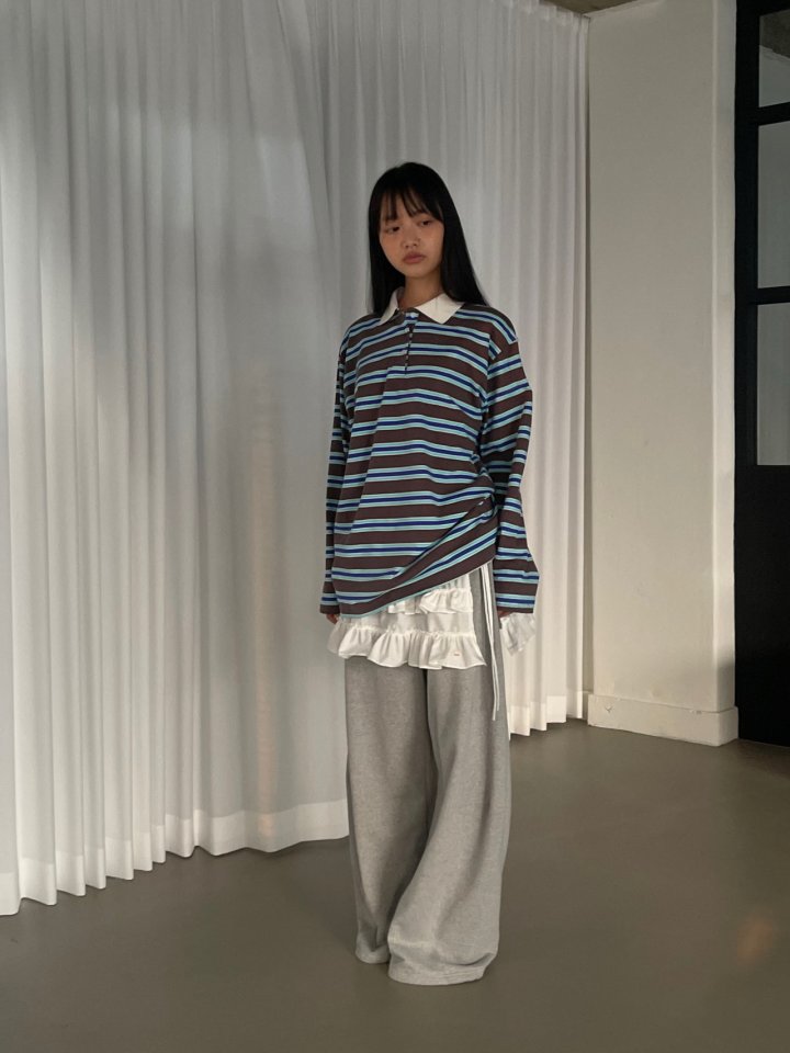 Another Avenue - Korean Women Fashion - #womensfashion - Donut Collar Tee - 11