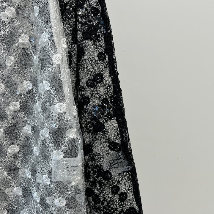 Another Avenue - Korean Women Fashion - #womensfashion - Lace Sequin Skirt - 2