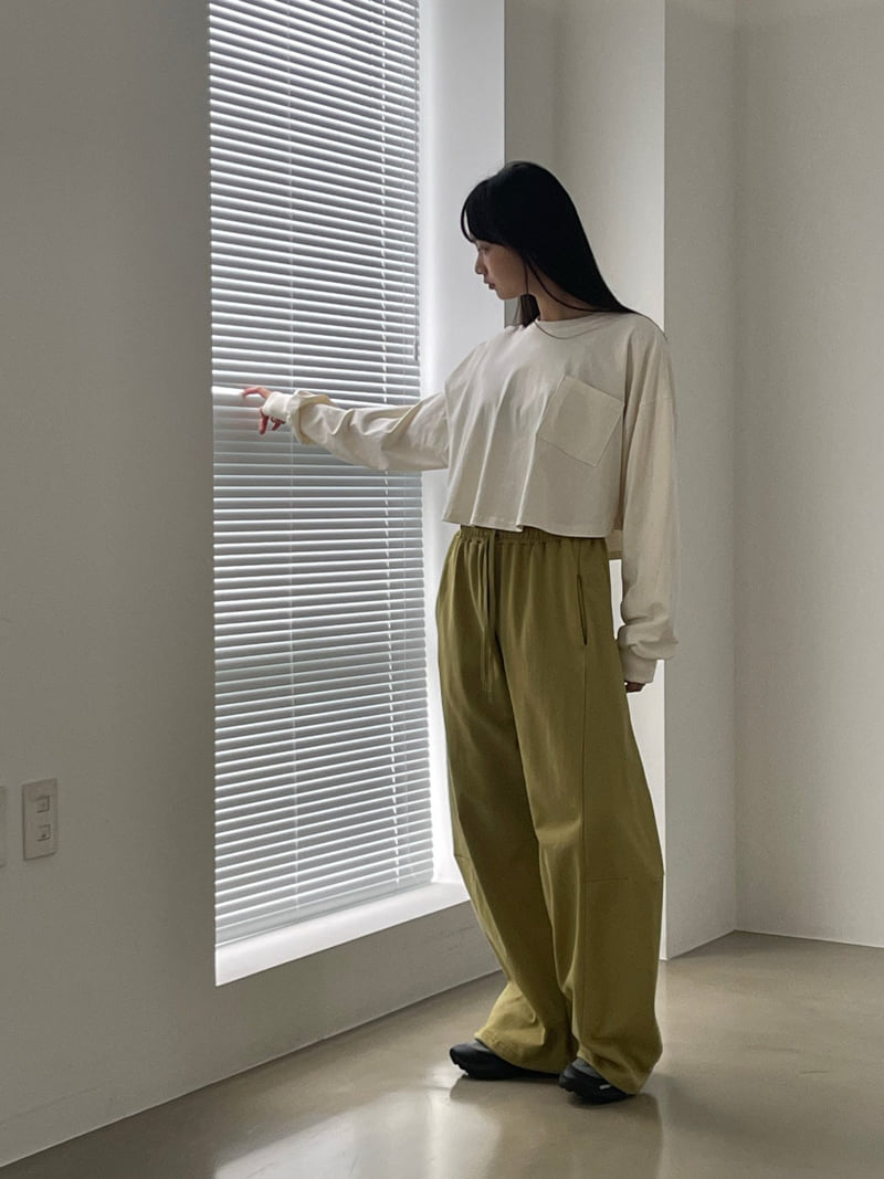 Another Avenue - Korean Women Fashion - #womensfashion - Cut Curve Pants - 11