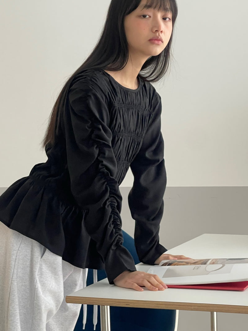 Another Avenue - Korean Women Fashion - #womensfashion - Fairy Shirring Blouse - 11
