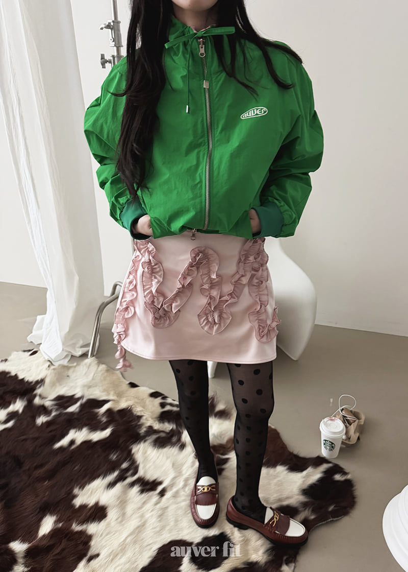Auver_Fit - Korean Women Fashion - #momslook - Reversible Spring Jumper - 2