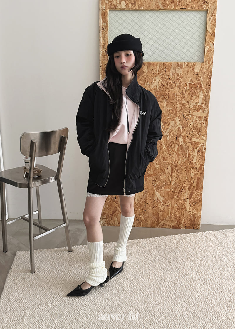 Auver_Fit - Korean Women Fashion - #momslook - Reversible Spring Jumper - 4