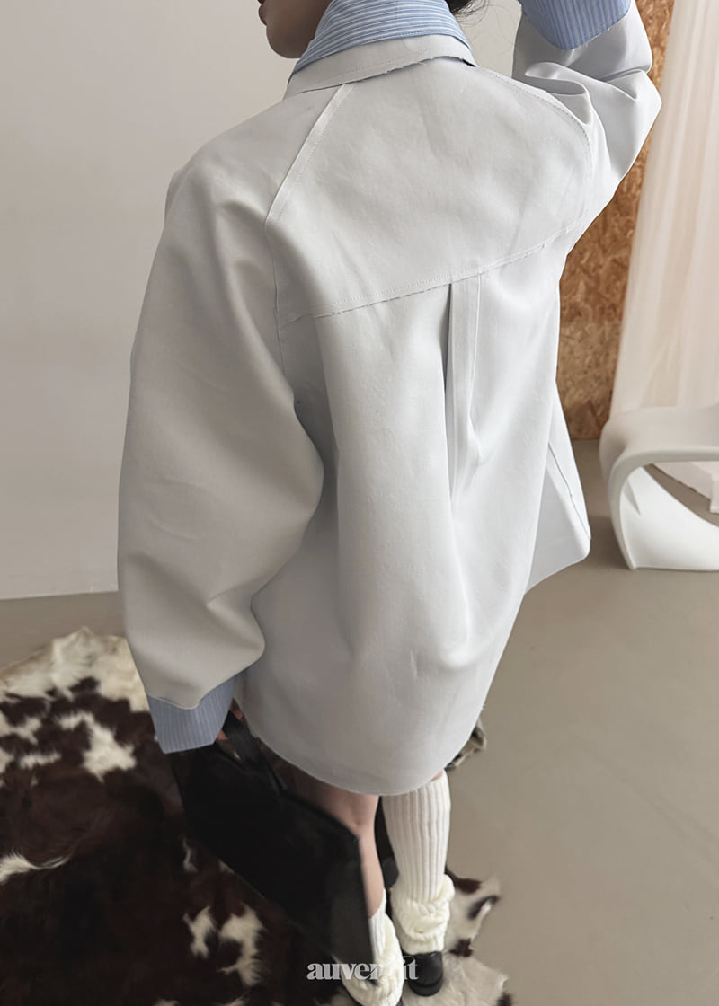 Auver_Fit - Korean Women Fashion - #momslook - Classic Bonded Jacket - 8