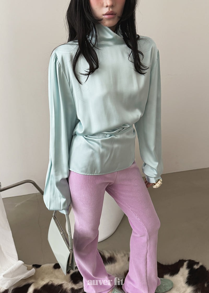 Auver_Fit - Korean Women Fashion - #momslook - Isabel Backless Blouse - 11