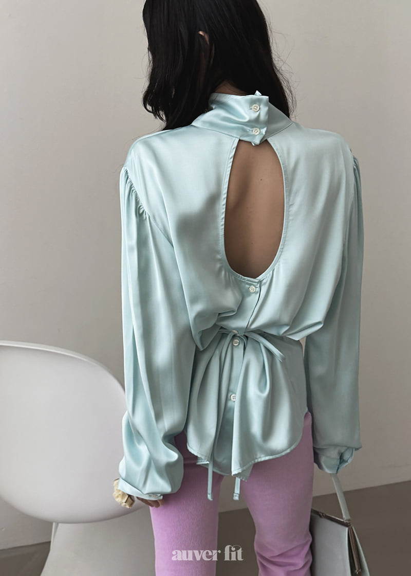 Auver_Fit - Korean Women Fashion - #momslook - Isabel Backless Blouse - 9