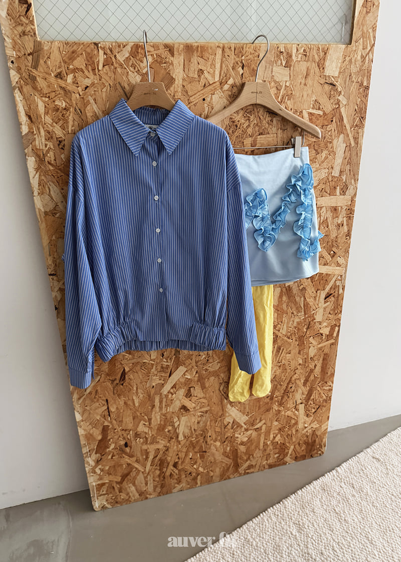Auver_Fit - Korean Women Fashion - #momslook - Blouson Shirt - 7