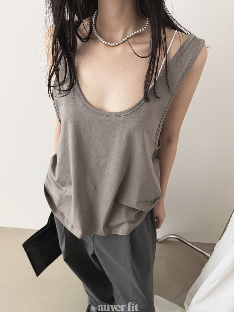 Spring Sleeveless Tee by Auver_Fit for Women - view 10
