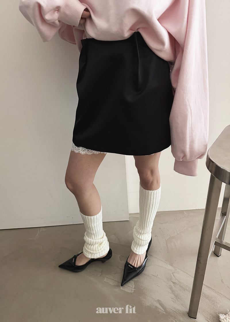 Auver_Fit - Korean Women Fashion - #womensfashion - Pale Dart Mini Skirt - 4