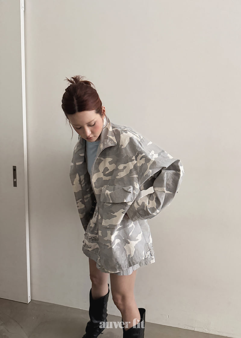 Auver_Fit - Korean Women Fashion - #momslook - Military Field Jacket - 5
