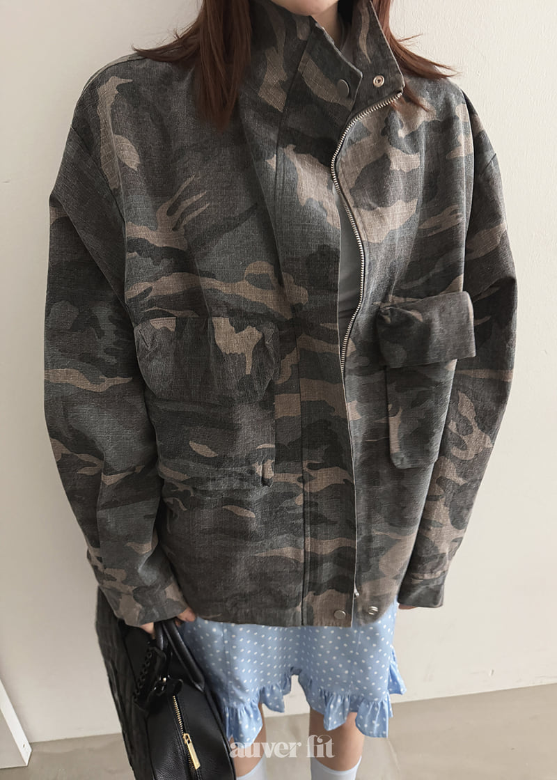 Auver_Fit - Korean Women Fashion - #momslook - Military Field Jacket - 7
