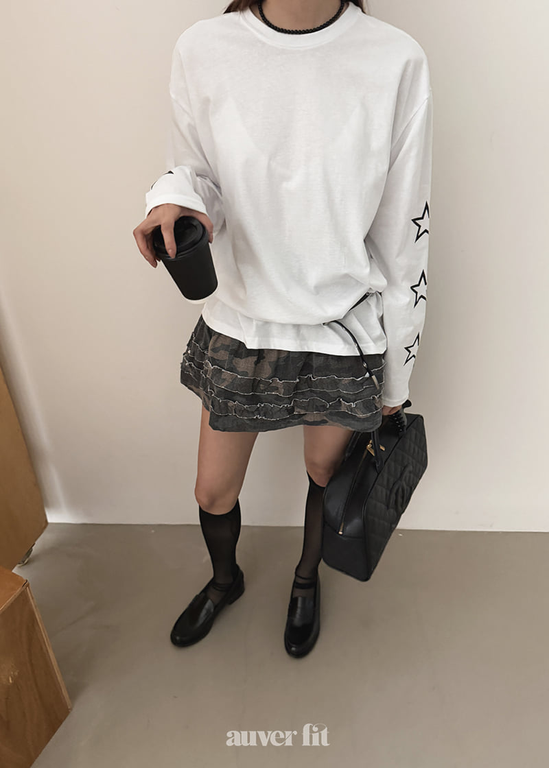 Auver_Fit - Korean Women Fashion - #momslook - Military Frill Mini Skirt - 11