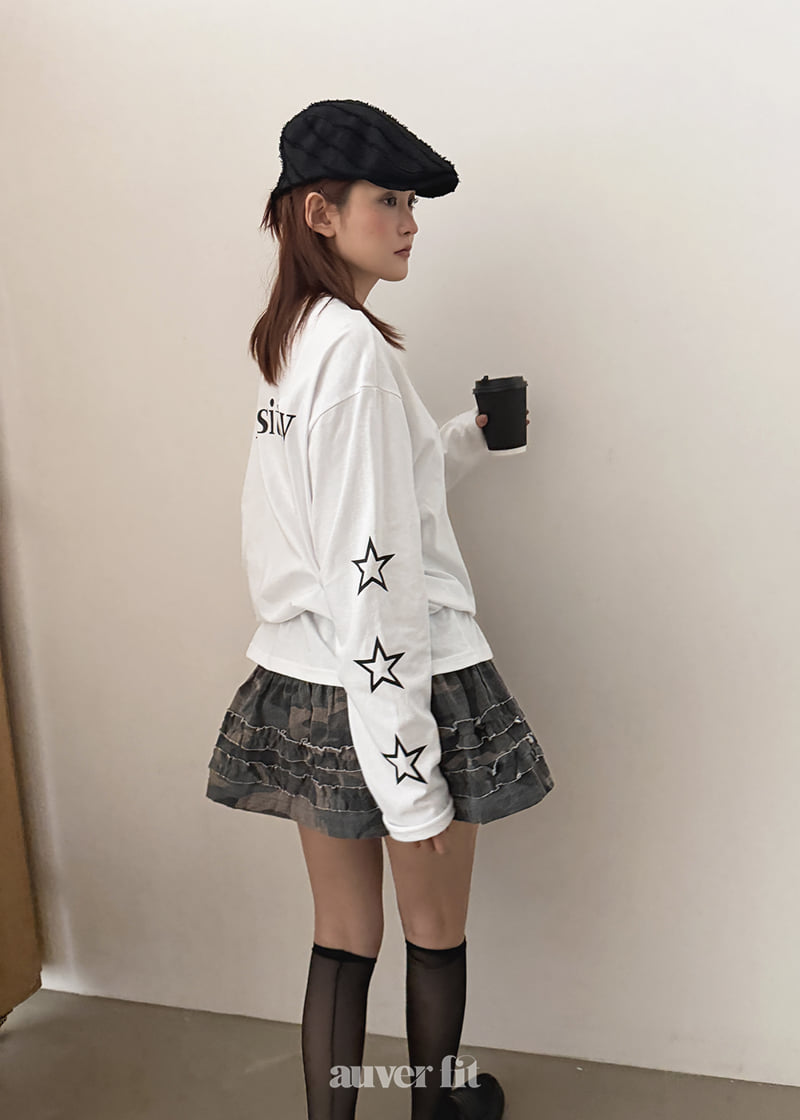 Auver_Fit - Korean Women Fashion - #momslook - Military Frill Mini Skirt - 7