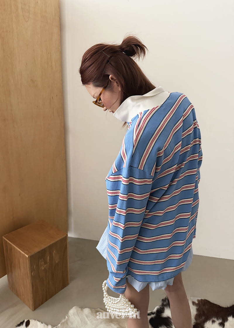 Auver_Fit - Korean Women Fashion - #momslook - Palette PK Tee
