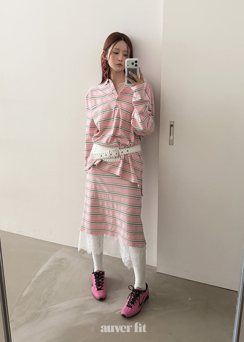 Auver_Fit - Korean Women Fashion - #momslook - Palette Lace Skirt - 2