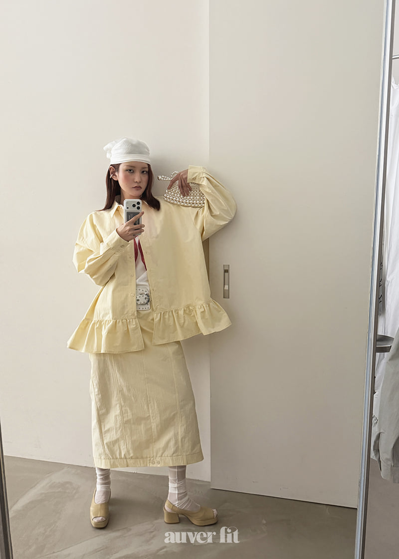 Auver_Fit - Korean Women Fashion - #momslook - Wind Obi Skirt - 11
