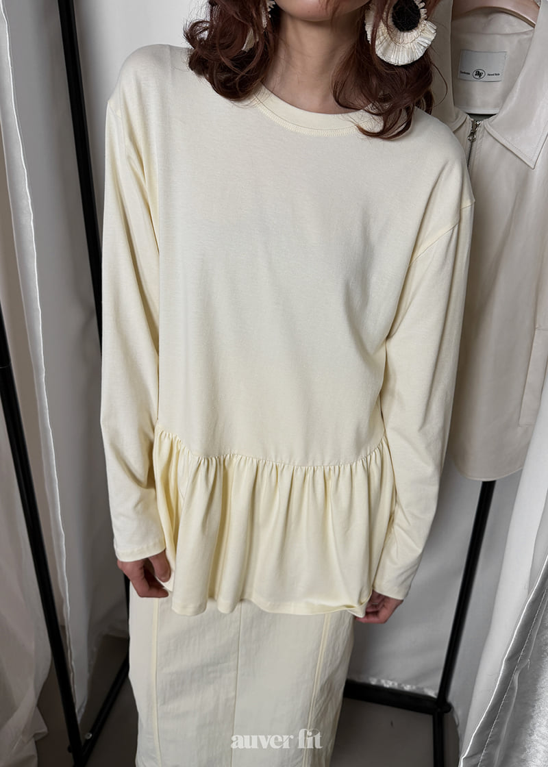 Auver_Fit - Korean Women Fashion - #momslook - 28 Shirring Tee - 7