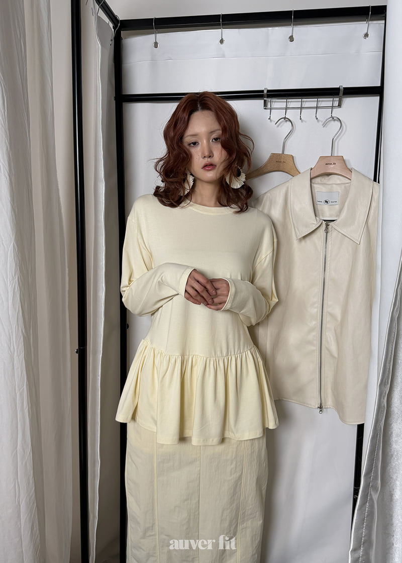 Auver_Fit - Korean Women Fashion - #pursuepretty - 28 Shirring Tee