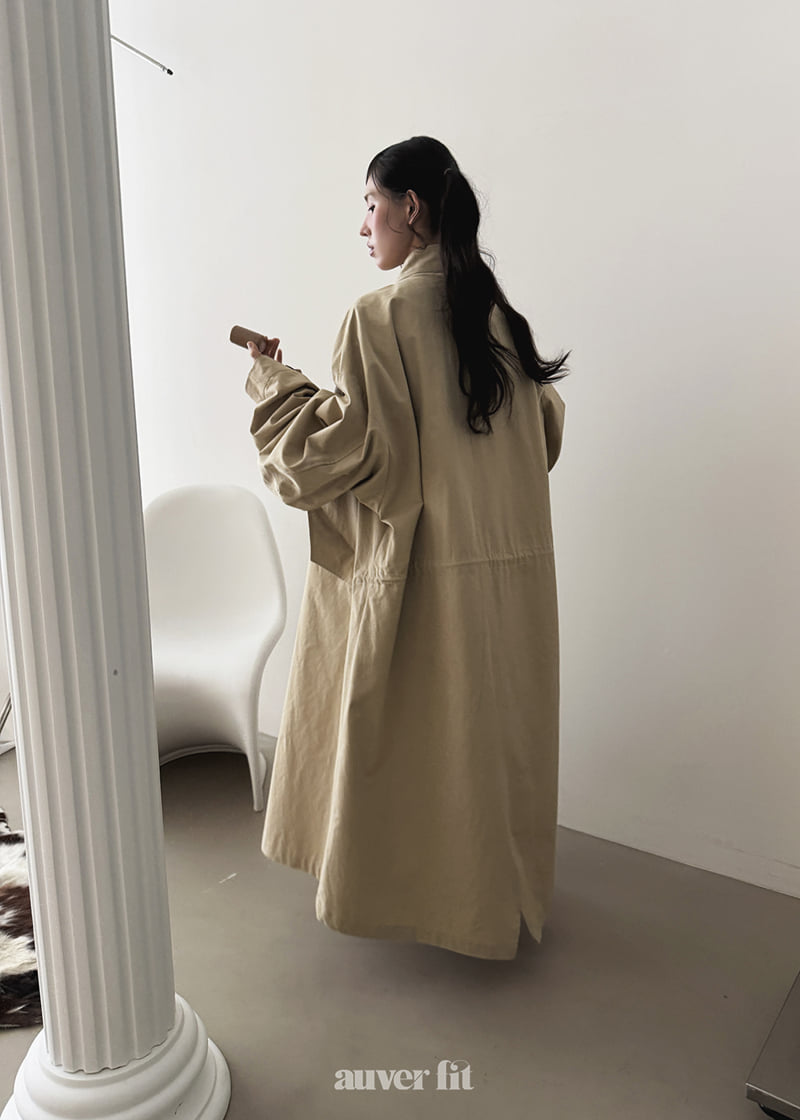 Auver_Fit - Korean Women Fashion - #restrostyle - Spring Cotton Field Jacket - 11