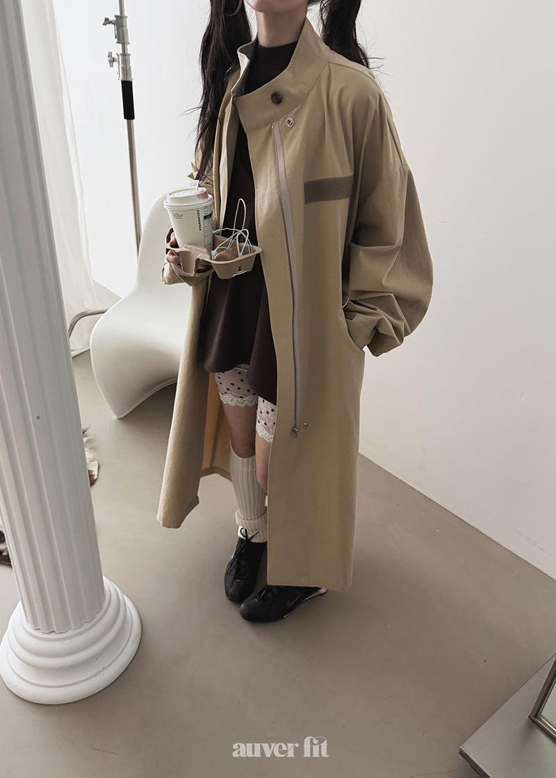 Auver_Fit - Korean Women Fashion - #romanticstyle - Spring Cotton Field Jacket - 12