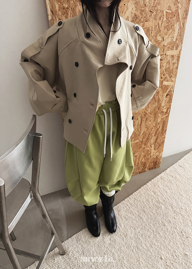 Auver_Fit - Korean Women Fashion - #romanticstyle - Shiny Blouson Jumper - 8