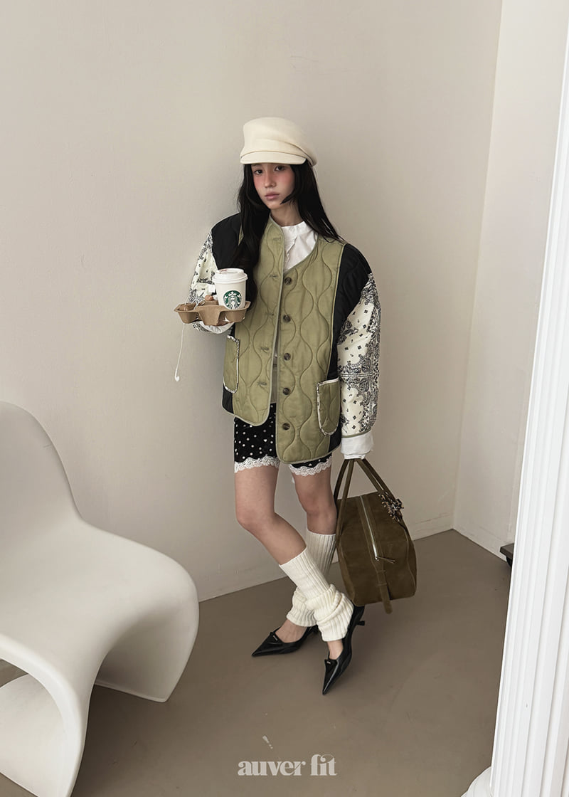 Auver_Fit - Korean Women Fashion - #thatsdarling - Paisley Balloon Jumper - 11